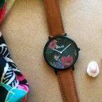 Reloj tropical con correa