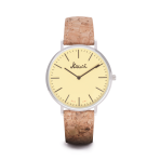 Reloj de corcho reciclado